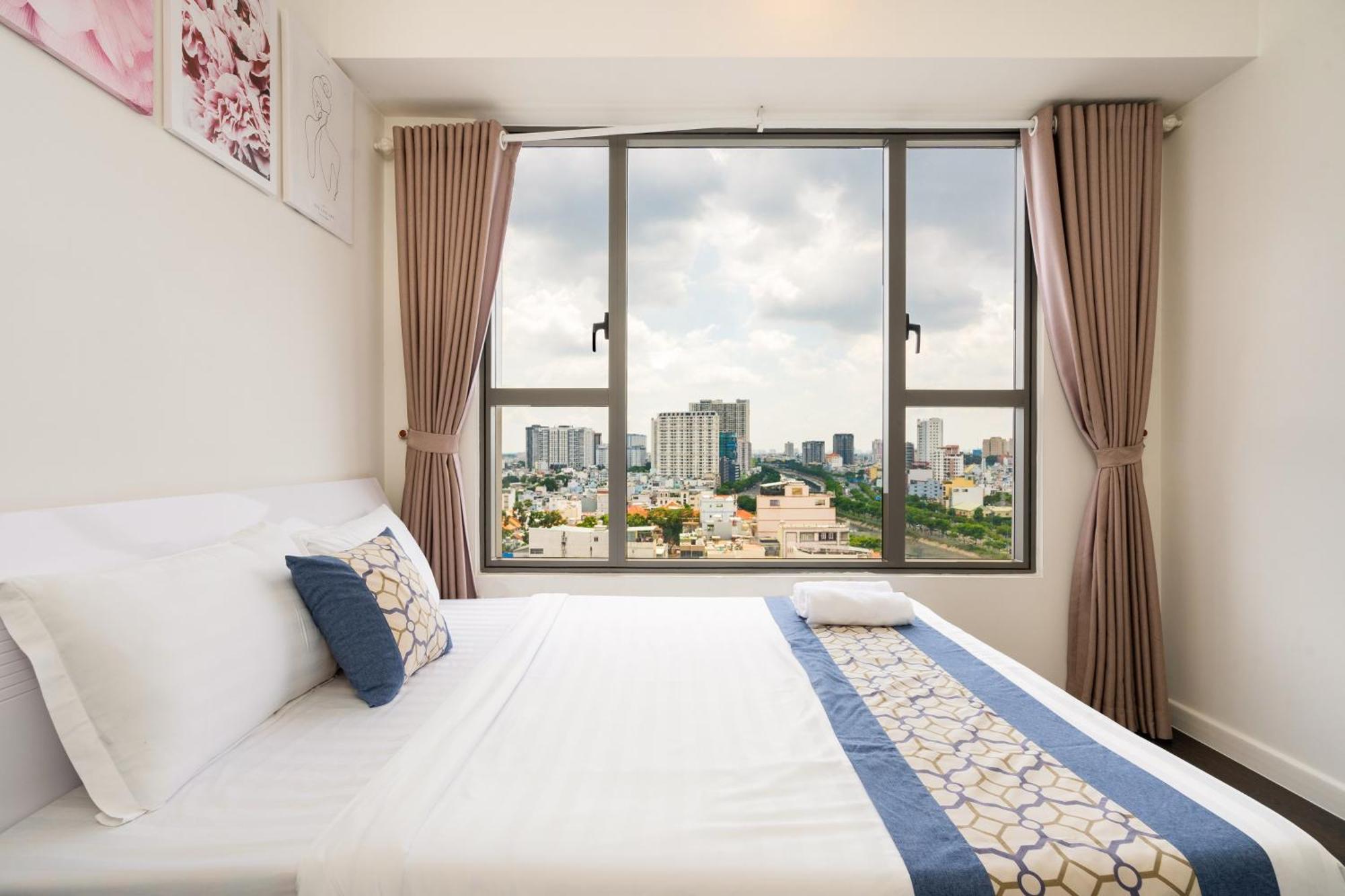 Rivergate Residence - Goby Home - Lux Apartment, Near Ben Thanh โฮจิมินห์ซิตี้ ภายนอก รูปภาพ