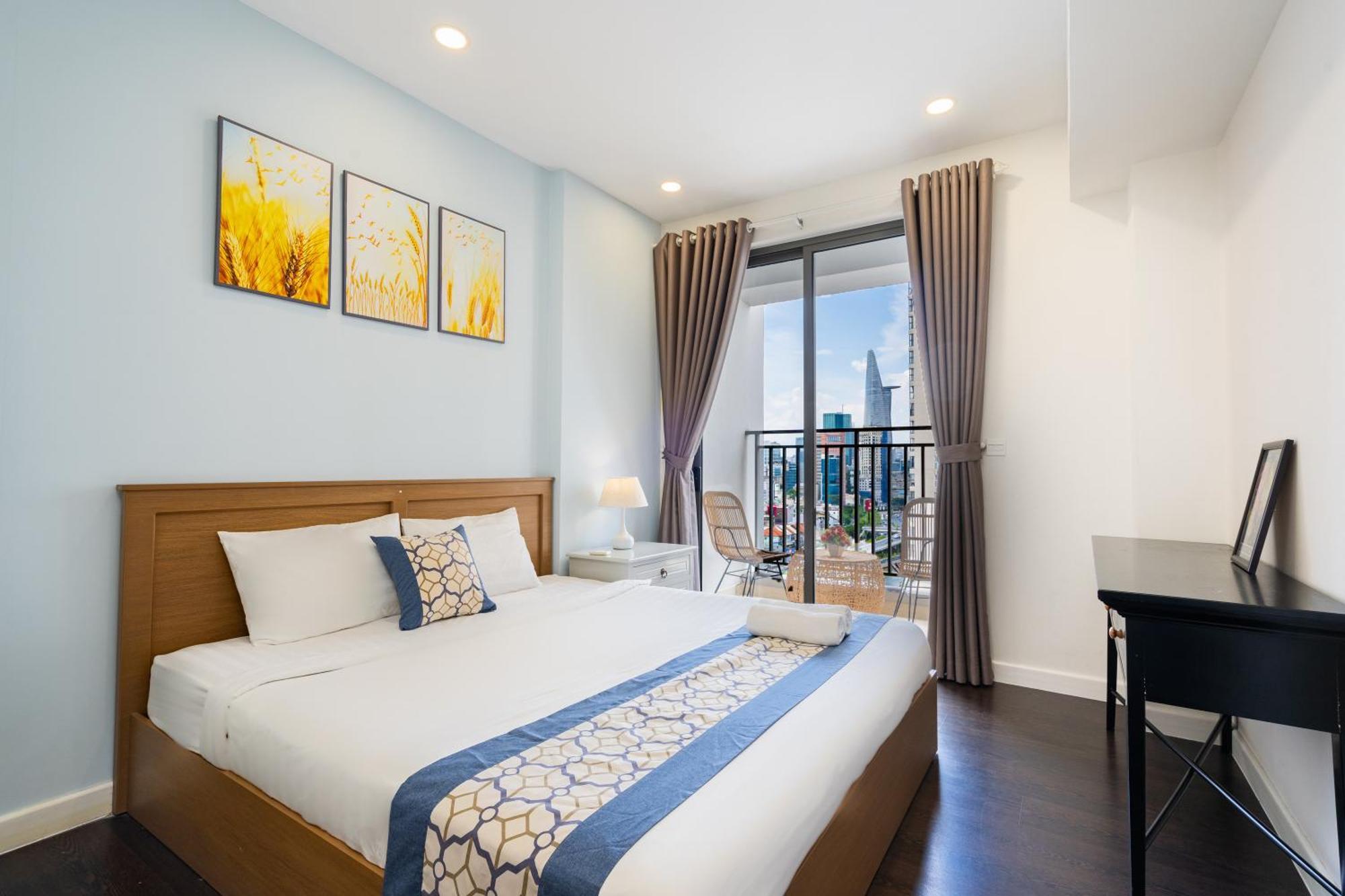 Rivergate Residence - Goby Home - Lux Apartment, Near Ben Thanh โฮจิมินห์ซิตี้ ภายนอก รูปภาพ