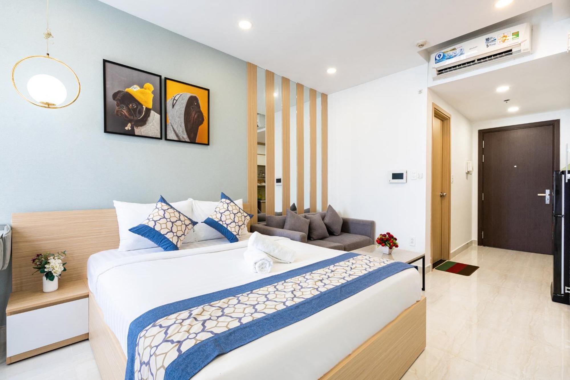 Rivergate Residence - Goby Home - Lux Apartment, Near Ben Thanh โฮจิมินห์ซิตี้ ภายนอก รูปภาพ